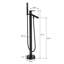 Robinet de baignoire autoportant monocommande à fixation au sol avec douche à main-60181703