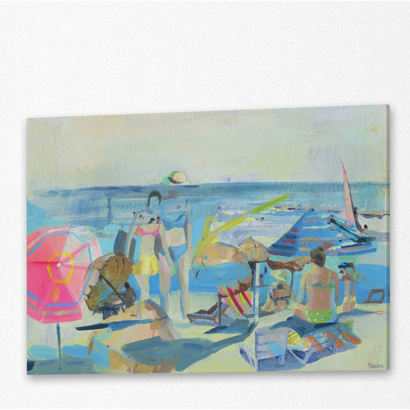 Parvez Taj - Wrapped Canvas Painting, 41cm H x 61cm W