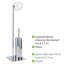 Recco Freestanding Toilet Roll & Brush Holder