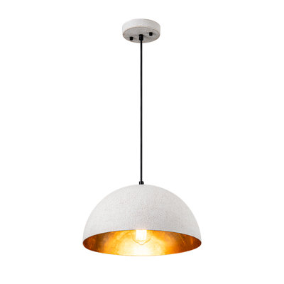Aleasia 1-Light Kitchen Island Dome Pendant