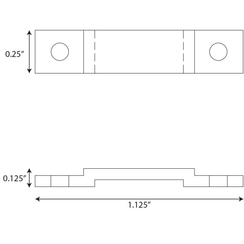 Hide-a-Lite Under Cabinet Clip and Screw