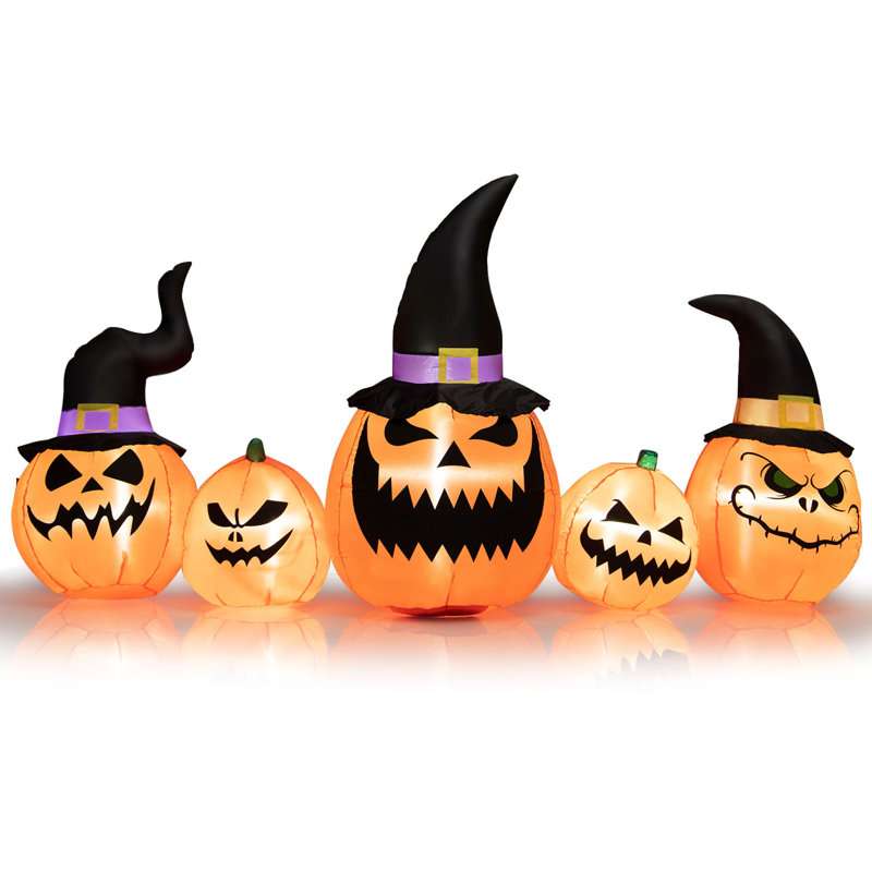 Grande citrouille d'Halloween gonflable