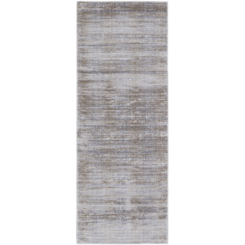 Abstract Indoor Rug, Runner 3' x 8'