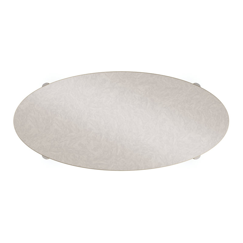 Oval Solid Wood Dining Table