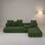 Canapé-lit modulaire 2 pièces pour salon-242068374