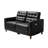 Passaic 59.7" Mid-Century Modern Faux Leather Oversized Dual-Motor Power Reclining Loveseat-1131447680