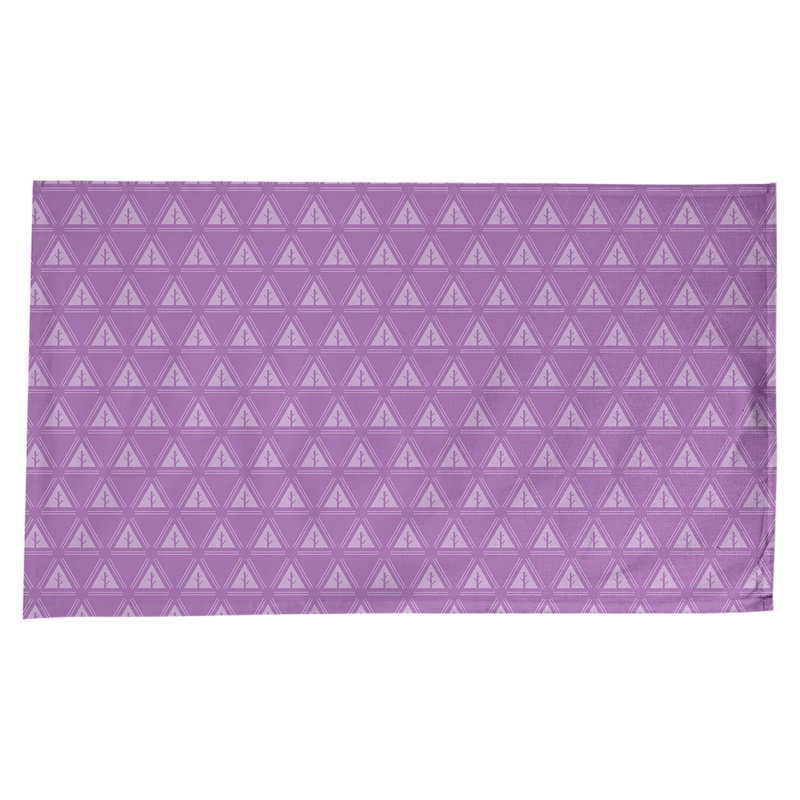Nappe d’arbre minimaliste classique Barbra, Violet