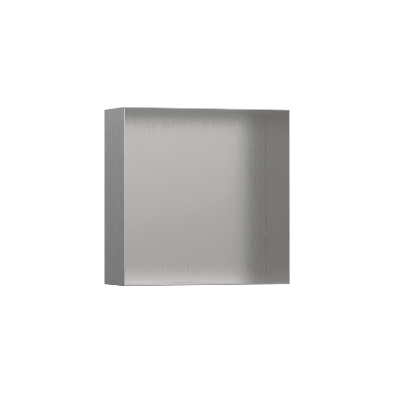 Niche murale sans cadre XtraStoris 12 po x 12 po x 4 po, Acier inoxydable brossé