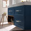 Meuble-lavabo double 60 po avec dessus en quartz-448345148