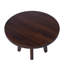Table de bout ronde en bois massif Marina, table d'appoint Mid-Century moderne en bois d'acacia pour le salon et la chambre à coucher-133332000