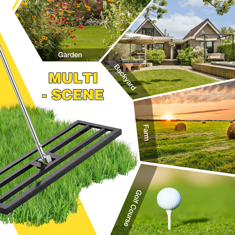 YODOLLA Gardening Tools, 195cm H x 75cm W x 25cm D, Black