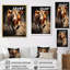 Cow Grace - Animals Canvas Wall Art-900889565-900889566