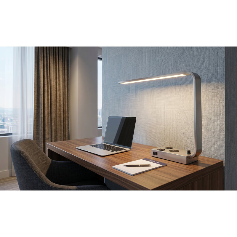 Lampe de bureau 16 po avec chargeur sans fil