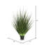 Herbe verte artificielle en pot-24132954