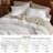 Bedsure Linen Cotton Blend Duvet Cover, PureWoven Cooling & Breathable Bedding Set for Hot Sleepers (Set of 3)-125353047-109911415