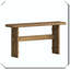 Table d'entrée classique, durable, pratique et polyvalente