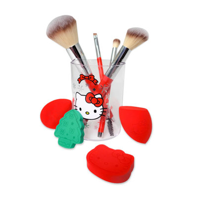 Ensemble d'outils de beauté Hello Kitty, organisateur de porte-pinceau de maquillage