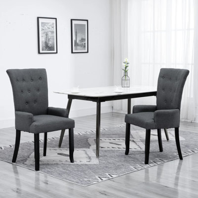 Chaise avec accoudoirs Beverle