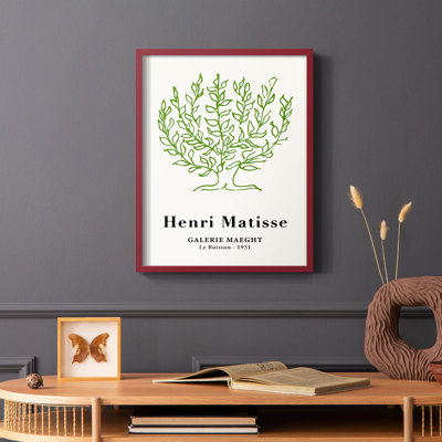 Matisse CXV Framed Print - Solid Wood