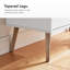 White 5 Drawer Chest of Drawers
