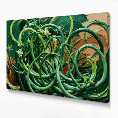Art mural sur toile, "Légumes à l'ail"