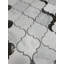 5 in. x 6 in. Honeycomb Polished Porcelain Tile
