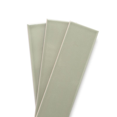 Subway Art 2" x 8" Glossy Ceramic Wall Tile