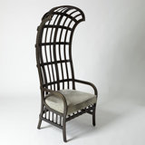 Cascade Chair w/Grey Hair-on-Hide