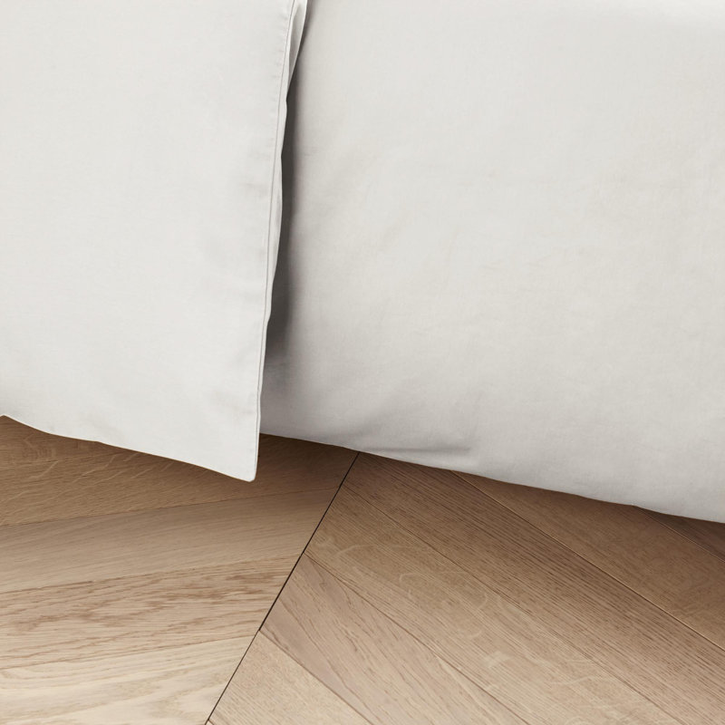 Aurore 300 TC Duvet Cover, Light Beige