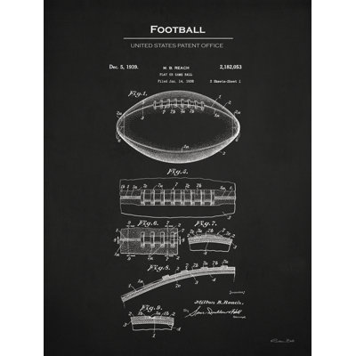 Football Football sur toile par Susan Ball