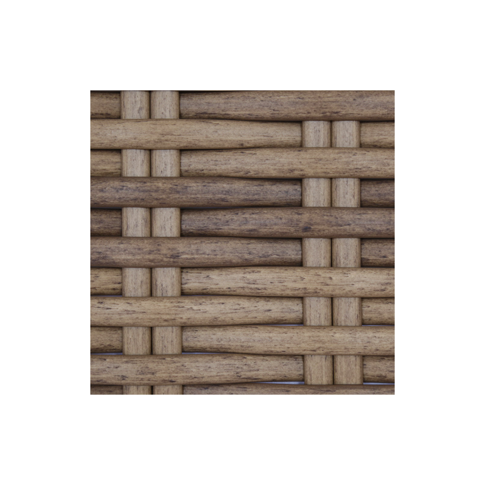 Havana 107'' Wide Premium All-Weather Wicker Patio Sofa with Cushions, Canvas Natural Sunbrella®