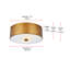 Plafonnier encastré 2 lumières 12 po Julie-1592544682