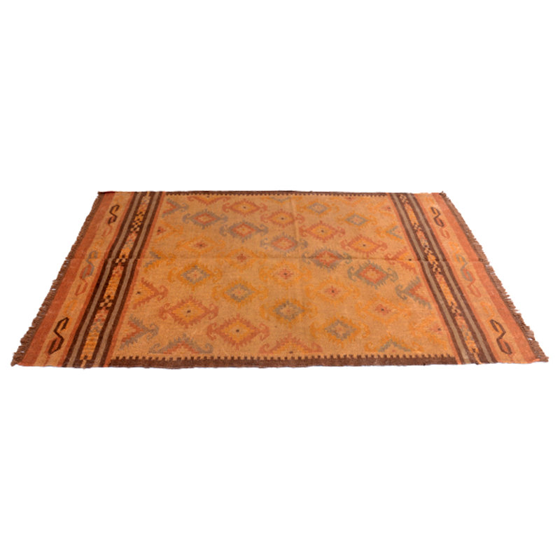 Burns Geometric Hand Woven 135cm X 200cm Area Rug