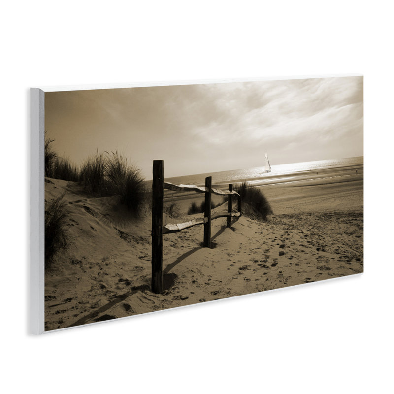 «Open Water Beach», art mural sur bois par Noah Bay