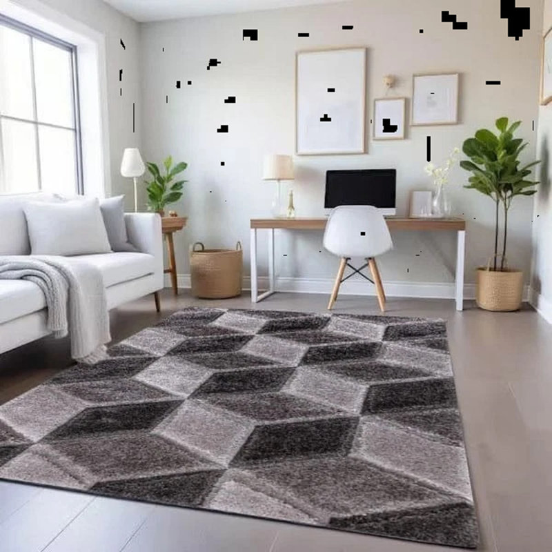 Shag Area Rug, Rectangle 160 x 230 cm