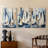 Sea and Shore  Series  LXXXIV  -Premium Gallery Wrapped Canvas Set -Ready to Hang-787548259