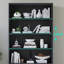 Roiuy 5-Tier Bookshelf with Adjustable Shelves