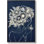 «Midnight Muse: Floral Silhouette», art mural sur toile - 24 po x 35 po - Cadre doré champagne