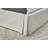 Hera Skirted Footboard Storage Panel Bed In Oatmeal-362012556