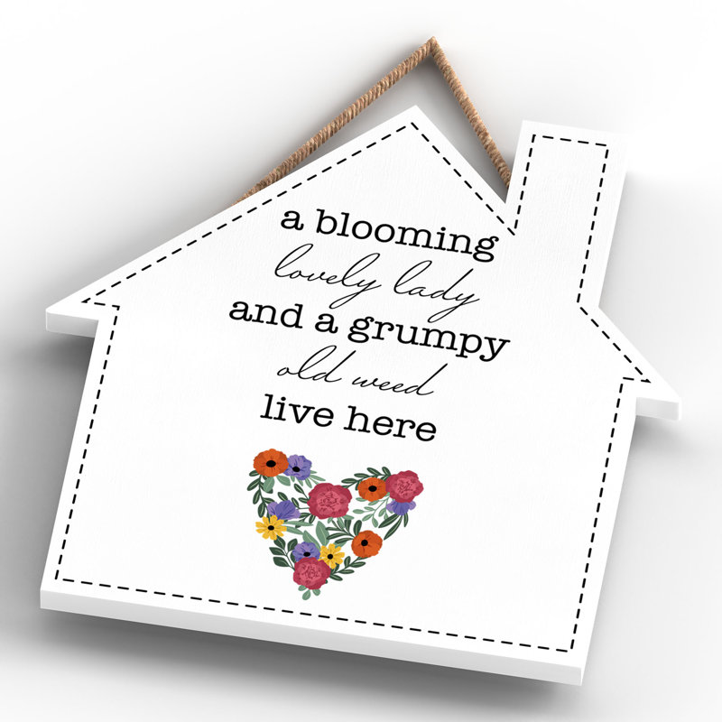 Text & Numbers Box Signs & Plaques, 9.9cm H x 9.9cm W x 0.5cm D