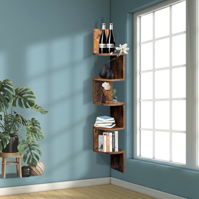 Bivan 5 Piece Corner Shelf