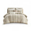 Ensemble de housse de couette en coton à rayures 3 pièces avec bordure en jacquard et certification OEKO-TEX Boho-Inspired-122563597-122563600