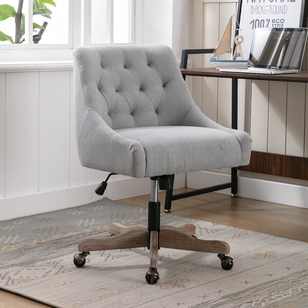 Latitude Run® Linen Task Chair & Reviews | Wayfair