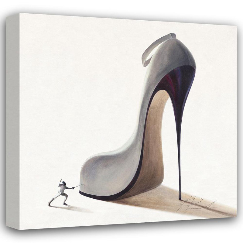 Art sur toile tendu Alcott Hill® Panasenko, Inna, Conquistatore ambizioso, H 20 po x l 20 po