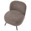 Upholstered Boucle Armchair