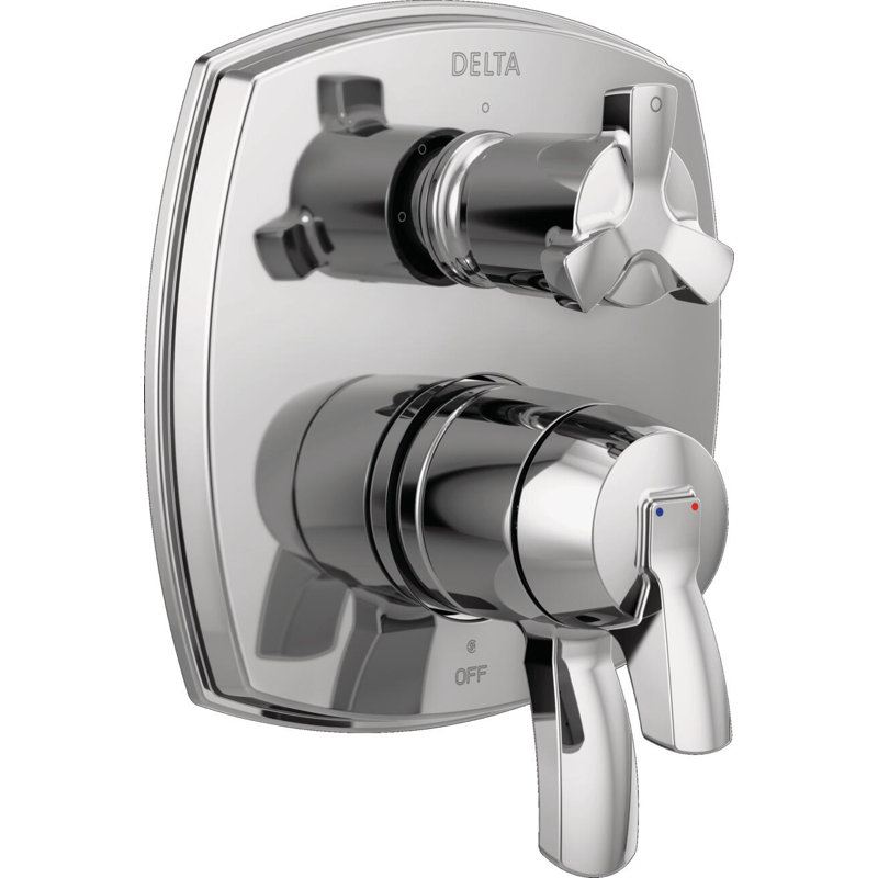 17 Series Integrated Diverter Trim with Three Function Diverter Less Diverter Handle
