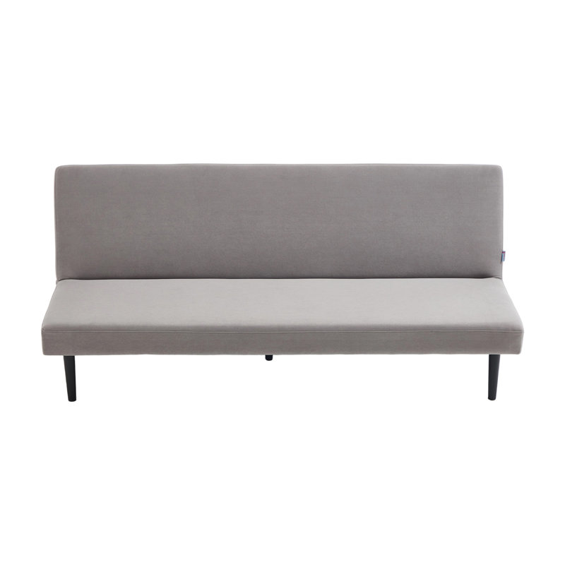 165cm W Modern Convertible Sofa Bed, Grey