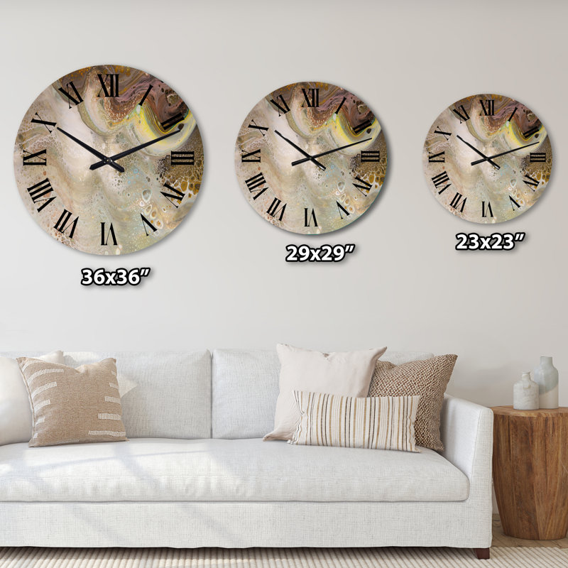 Horloge murale, Moyen