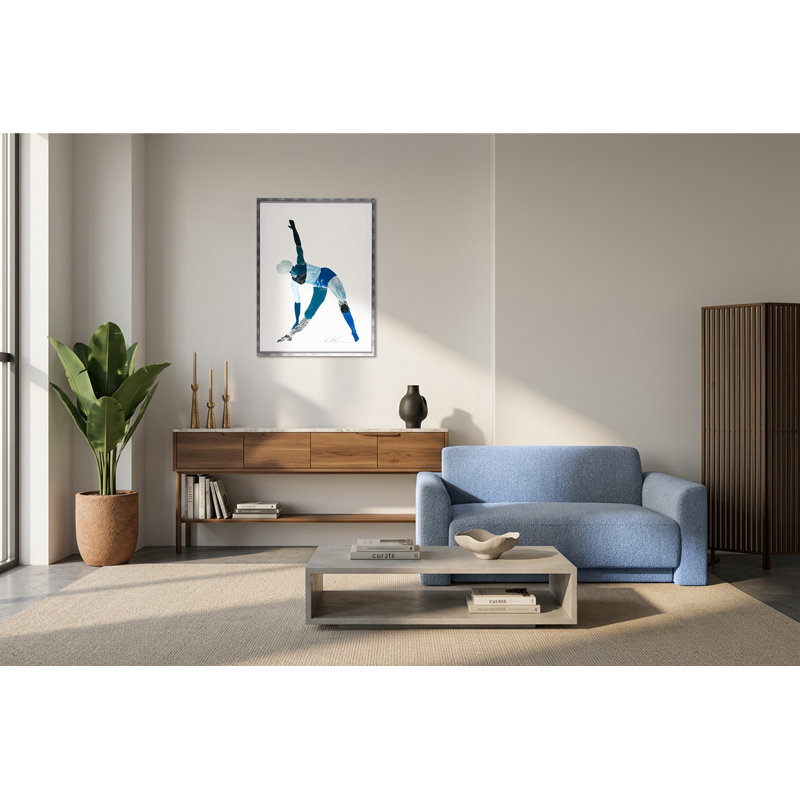 Yoga—Triangle Pose Print by Robert Robinson