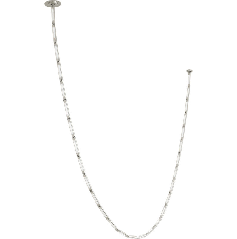 Catena 149 Chandelier, Polished Nickel, 3000 Kelvins, Surface